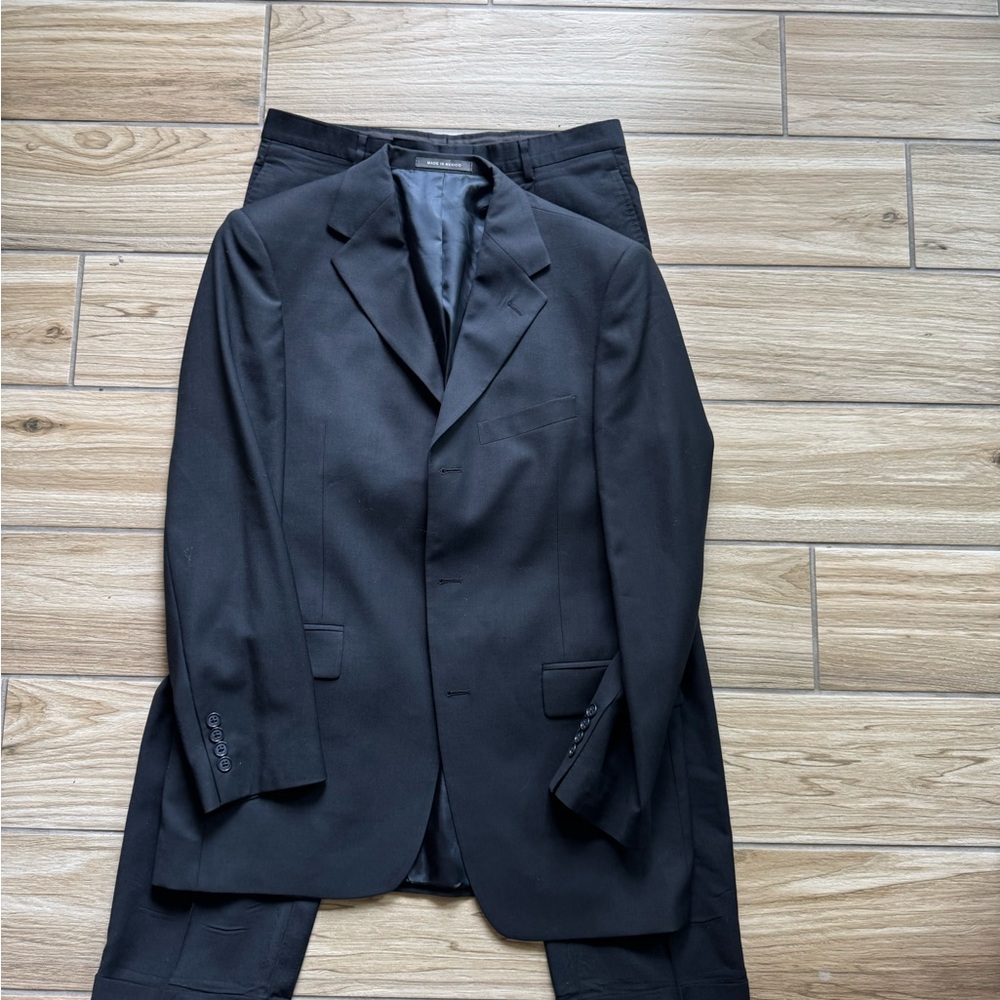 Kenneth Cole Reaction Black Modern Cut Suit